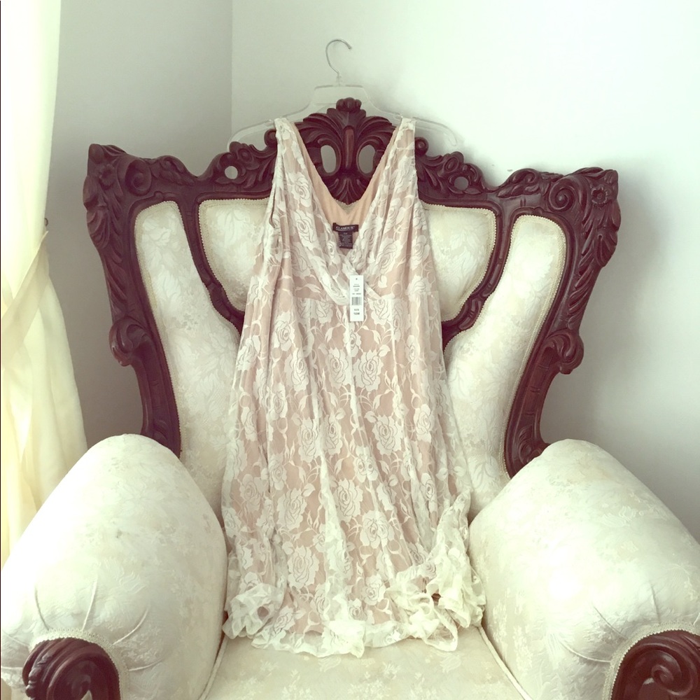Lace Rose Dress
